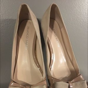 Franco Sarto Open Toe Flats